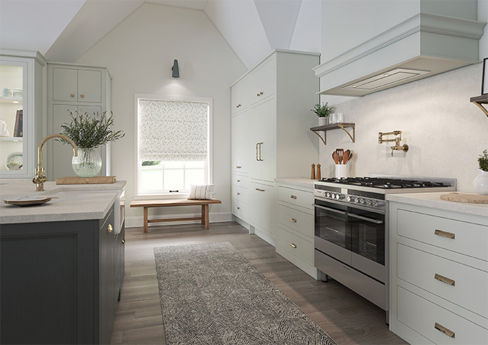 Norrland, Birch White - Twist&Fit Roman Blind - Image 6